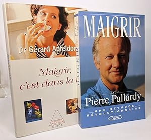 Maigrir c'est dans la tête + Maigrir avec Pierre Pallardy ---- 2 livres