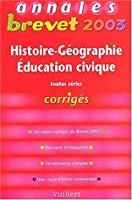 Imagen del vendedor de Histoire-gographie Education Civique Toutes Sries : Tout Le Programme En 50 Sujets, Les Sujets Du a la venta por RECYCLIVRE