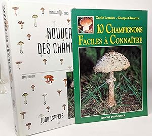 Nouveau guide des champignons + 10 Champignons Faciles à connaitre --- 2 livres