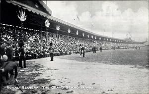 Seller image for Ansichtskarte / Postkarte Edinburgh Schottland, Royal Review 1905, the Grand Stand for sale by akpool GmbH