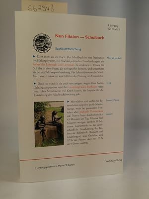 Seller image for Non Fiktion.Schulbuch Sachbuchforschung Arsenal der anderen Gattungen for sale by ANTIQUARIAT Franke BRUDDENBOOKS