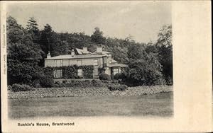 Ansichtskarte / Postkarte Brantwood Coniston North West England, Ruskin's House