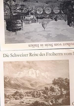 Bild des Verkufers fr DieSchweizer Reise des Freiherrn von Stein / Der Freiherr von Stein in Italien zum Verkauf von manufactura