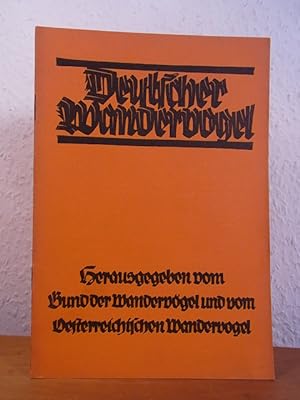 Image du vendeur pour Deutscher Wandervogel. Monatsschrift. Heft November 1928, Folge 2 mis en vente par Antiquariat Weber