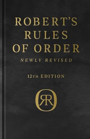 Image du vendeur pour Robert's Rules of Order mis en vente par GreatBookPricesUK