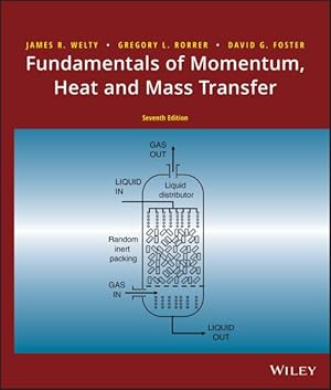 Immagine del venditore per Fundamentals of Momentum, Heat, and Mass Transfer venduto da GreatBookPrices