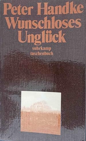 Seller image for Wunschloses Unglck : Erzhlung. for sale by Logo Books Buch-Antiquariat