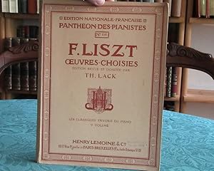 Partition. Les Classiques Favoris du Piano. P. 1141. - 9ème volume. F. Liszt - oeuvres choisies.