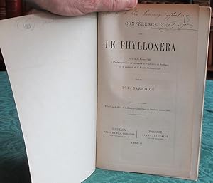 Conférence sur le phylloxéra faite le 26 février 1880 - Édition originale.