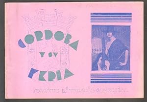 CÓRDOBA Y SU FERIA, FOLLETO LITERARIO-COMERCIAL, AÑO 1935