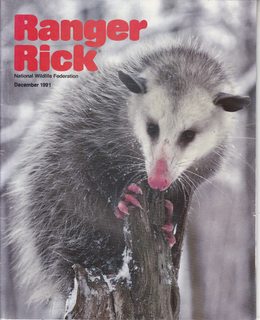 Ranger Rick Magazine December 1991 (ISSN 0738-6656)