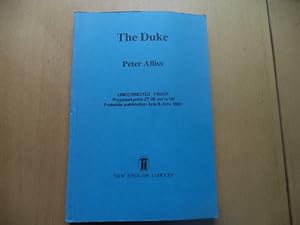 The Duke (An Uncorrected Proof Copy)