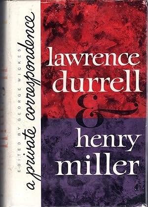 Seller image for Lawrence Durrell & Henry Miller: A Private Correspondence for sale by Dorley House Books, Inc.