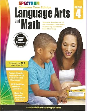 Spectrum Language Arts and Math, Grade 4: Common (Core Edition)