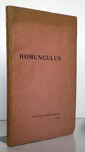 Homunculus im Spiritus. Ein ernstes Tedeum aus Hamburgs Museum, bibliophile Alchemisten Lyrik.