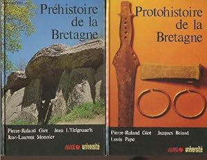 Immagine del venditore per Prhistoire de la Bretagne + Protohistoire de la Bretagne (2 volumes) (Collection "Universit") venduto da Le-Livre