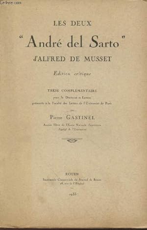 Seller image for Les deux "Andr del Sarto" - Thse complmentaire for sale by Le-Livre