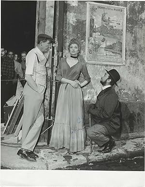 Moulin Rouge (Two original photographs of John Huston, Colette Marchand, Jose Ferrer, Zsa Zsa Gab...