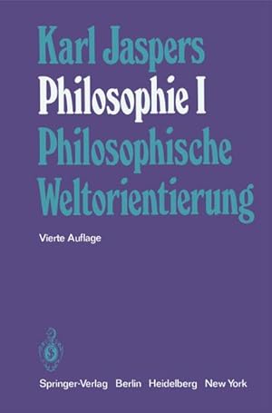 Bild des Verkufers fr Philosophie : I Philosophische Weltorientierung zum Verkauf von AHA-BUCH GmbH