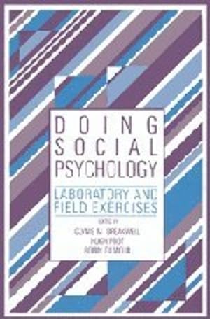 Seller image for Doing Social Psychology: Laboratory and Field Exercises [Hardcover ] for sale by booksXpress