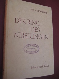 Seller image for Der Ring des Nibelungen for sale by Alte Bcherwelt