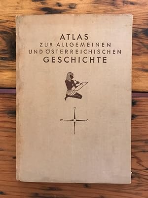 Bild des Verkufers fr Atlas zur allgemeinen und sterreichischen Geschichte; bearbeitet von Hofrat Dr. Wilhelm Schier zum Verkauf von Antiquariat Liber Antiqua