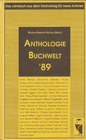 Bild des Verkufers fr Anthologie Buchwelt '89 zum Verkauf von Versandantiquariat Nussbaum