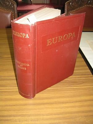 Seller image for Europa. The Encyclopaedia of Europe. A survey of world economic and social conditions. A directory of international administration, and of european political, industrial, financial, cultural and scientific organisations. Part One - International: i) United Nations. ii) International Organisations. iii) World Politics (Conferences, Declarations and Agreements). iv) Holy See. Part Two - European Countries: Albania, Austria, Belgium, Bulgaria, Czechoslovakia, Denmark, Eire (Island), Finland, France, Germany, Great Britain, Northern Ireland . The Netherlands, Norway, Poland, Portugal, Rumania, Spain, Sweden, Switzerland, Turkey, U.S.S.R. and Yugoslavia. for sale by Antiquariat Carl Wegner