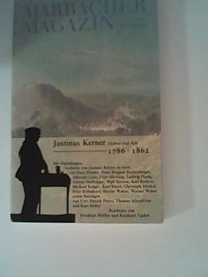 Seller image for Justinus Kerner. Dichter und Arzt 1786 - 1862. Marbacher Magazin, Sonderheft 39/1986. for sale by ANTIQUARIAT FRDEBUCH Inh.Michael Simon