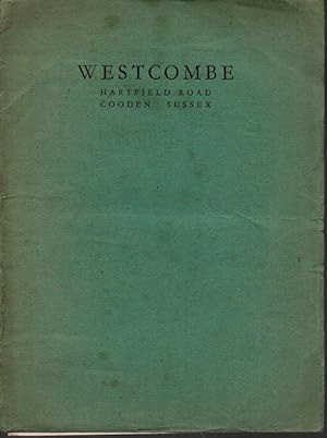 WESTCOMBE. HARTFIELD ROAD. COODEN-SUSSEX. NEAR BEXHILL-ON-SEA.