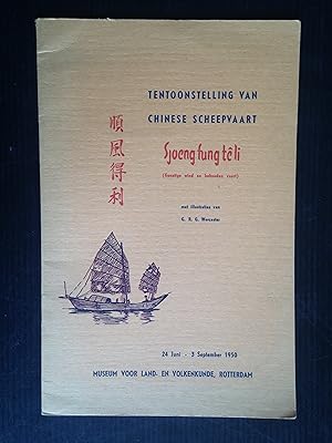 Tentoonstelling van Chinese scheepvaart Sjoeng fung Teli