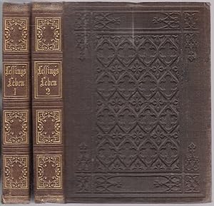 Imagen del vendedor de G[otthold] E[phraim] Lessing. Sein Leben und seine Werke. Zwei Bnde. Von Adolf Stahr. a la venta por Graphem. Kunst- und Buchantiquariat