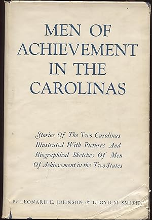 Immagine del venditore per Men of Achievement in the Carolinas venduto da RT Books