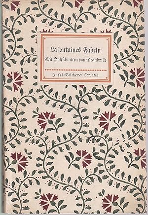 Bild des Verkufers fr Lafontaines Fabeln mit Holzschnitten von Grandville. Deutsch von Theodor Etzel (= Insel-Bcherei, Nr. 185) zum Verkauf von Graphem. Kunst- und Buchantiquariat