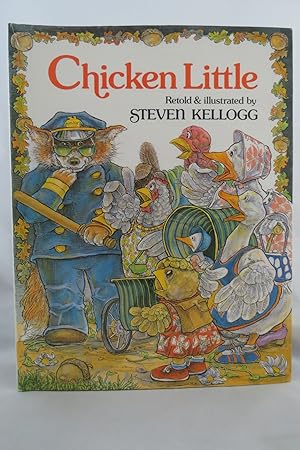 Seller image for CHICKEN LITTLE (DJ protected by a brand new, clear, acid-free mylar cover) (Signed by Author) for sale by Sage Rare & Collectible Books, IOBA