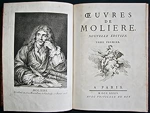 Image du vendeur pour Oeuvres de Molire. Nouvelle dition. [BOUCHER'S TRIUMPH OF ILLUSTRATION] mis en vente par Arca Amoris Alitis