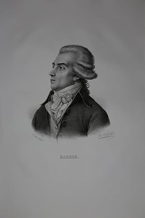 Bild des Verkufers fr Portrait. Brustfigur im Profil nach links. Lithographie von Belliard. zum Verkauf von Antiquariat  Braun