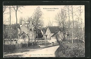 Carte postale Villiers-sur-Morin, L`Abreuvoir