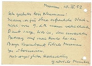 Postkarte Aufwärts 1926 Josef Albers