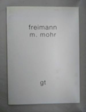 Seller image for [Christoph] freimann - [Manfred] m.mohr: neue arbeiten 17. oktober - 18. dezember 1993. for sale by Wissenschaftl. Antiquariat Th. Haker e.K