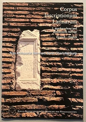 Corpus inscriptionum Latinarum (Deutsch-Englisch)