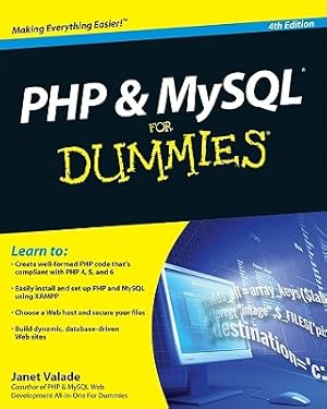 Immagine del venditore per PHP and MySQL for Dummies (Paperback or Softback) venduto da BargainBookStores