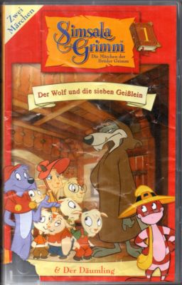Simsala Grimm. Die Märchen der Brüder Grimm. Der Wolf und die sieben Geißlein & Der Däumeling.