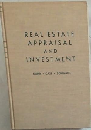 Seller image for Real Estate Appraisal and Investment for sale by Chapter 1