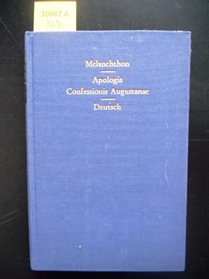 Bild des Verkufers fr Apologia Confessionis Augustanae. bersetzt und herausgegeben von Horst Georg Phlmann zum Verkauf von Augusta-Antiquariat GbR