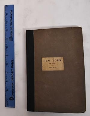 A description of the province and city of New York