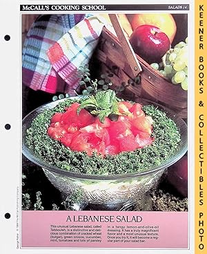 McCall's Cooking School Recipe Card: Salads 14 - Tabbouleh : Replacement McCall's Recipage or Rec...