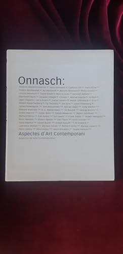 Imagen del vendedor de Aspectes d'art contemporani. Onnasch a la venta por Llibreria Fnix