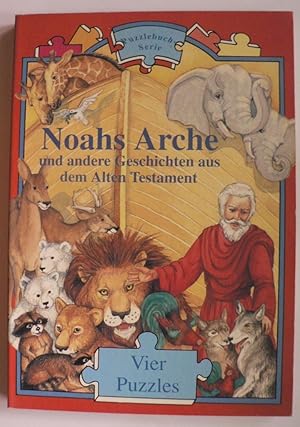 Imagen del vendedor de Noahs Arche und andere Geschichten aus dem Alten Testament. Vier Puzzles (Leporello) a la venta por Antiquariat UPP