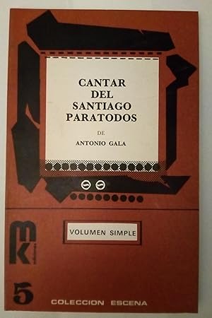 Imagen del vendedor de CANTAR DEL SANTIAGO PARA TODOS. a la venta por Libros Nakens